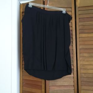 Knee length skirt